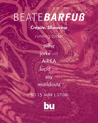 Beate Barfuß /// Crépite. Showcase at Beate Uwe Beate Barfuß /// Crépite. Showcase at Beate Uwe