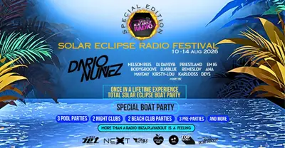 Ibiza PlayAbout Radio Fest: Total Solar Eclipse - EDM event at TBA - Various Venues in Ibiza