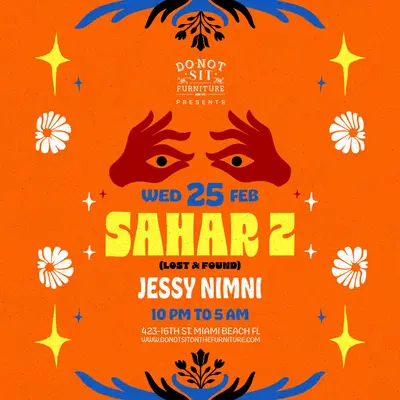 Sahar Z [Lost & Found] - EDM event at Do Not Sit On The Furniture in Detroit