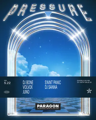 Pressure: DJ Bone, Volvox, Juno + S'aint Panic, DJ Sanna at Paragon