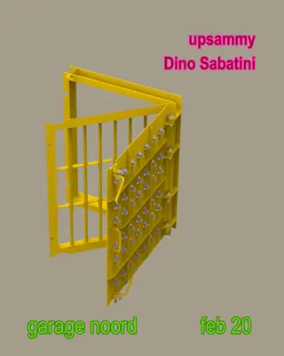 upsammy, Dino Sabatini at Garage Noord