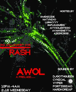 AWOL  at Rash