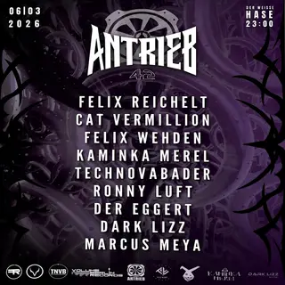 Antrieb 42 Volume Berlin Records at Der Weiße Hase