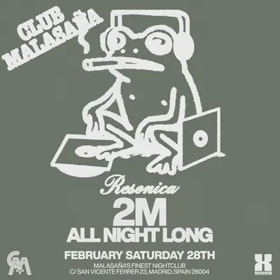 2M Resonica - EDM event at Club Malasaña in Madrid