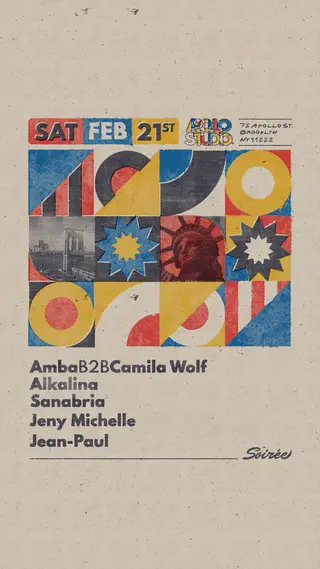 Apollo Studio presents Soirée at Apollo Studio