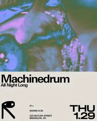 Machinedrum All Night Long at public records
