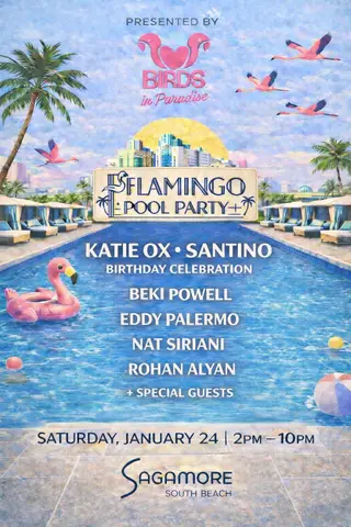 Flamingo Pool Party at The Sagamore Hotel