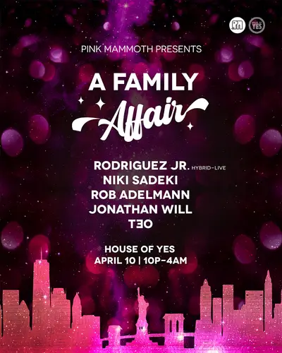 Rodriguez Jr • Niki Sadeki • Rob Adelmann - EDM event at House of Yes in New York City