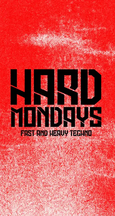 Hard Mondays Amsterdam - HARD TECHNO NIGHT - EDM event at John Doe in Amsterdam