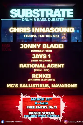 SUBSTRATE at Panke Social