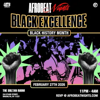 Afrobeat Nights NYC at The Sultan Room