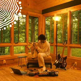 coulou's cafe - live trumpet meditations at Reforesters Laboratory