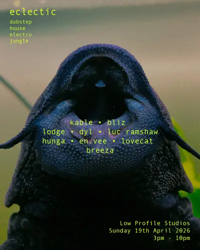 eclectic - EDM event at Low Profile Studios in London