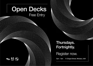 Open Booth Foundation presents: Open Decks with Cara Murphy, Dale Murphy, and Gay Roberto at Killing Time