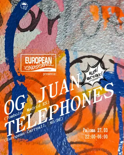 European Carryall presents - EDM event at Paloma in Berlin