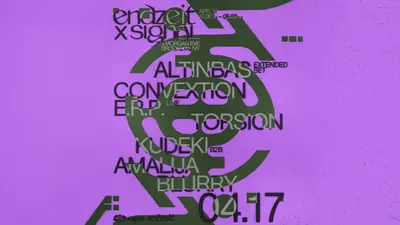 Signal x Endzeit: Altinbas, Convextion E.R.P. ,Torsion, Kudeki b2b Amalija Blurry - EDM event at Signal in New York