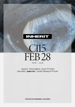 INHERIT - DAYTIME EVENT at C115