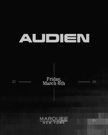 Audien at Marquee Audien at Marquee