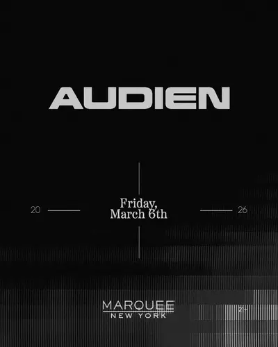 Audien Audien - EDM event at Marquee in New York City