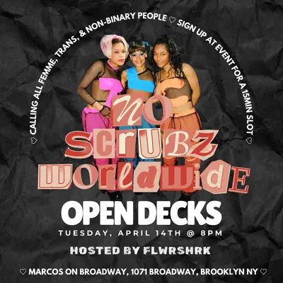 Open Decks with FLWRSHRK Open Decks with FLWRSHRK - EDM event at Marco's in New York