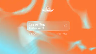 De Zomervloot - Lasse Top All Day Long - EDM event at Ijburg in Amsterdam
