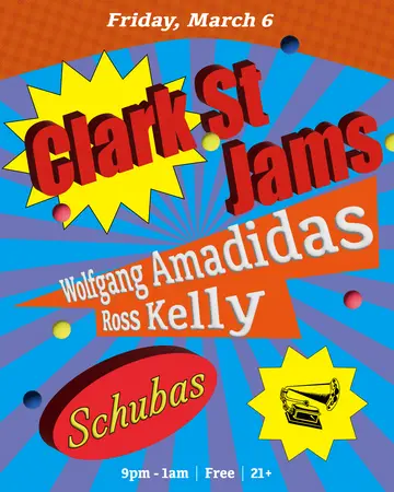 Gramaphone Records presents: Clark St Jams at Schubas Gramaphone Records presents: Clark St Jams at Schubas