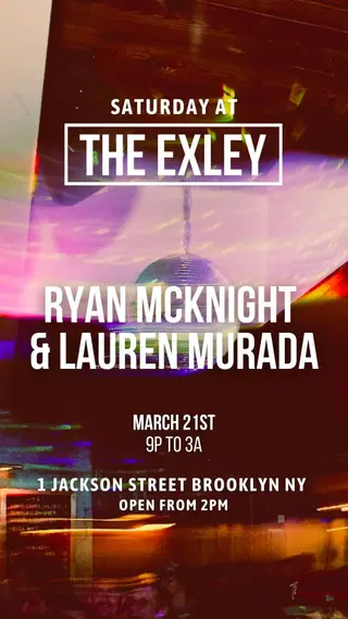 Ryan McKnight & Lauren Murada at The Exley