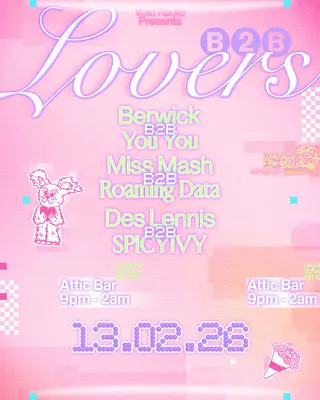 Void Radio Presents: B2B Lovers at The Full Moon Pub & Attic Bar