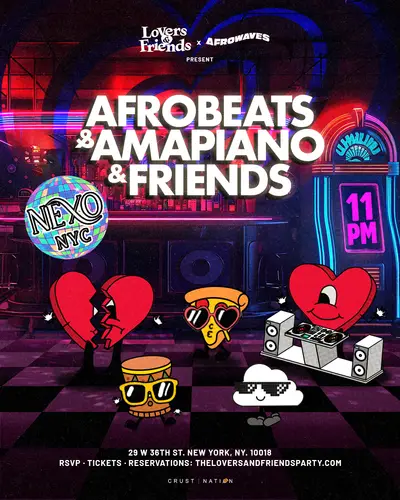 AFROBEATS & AMAPIANO: AfroWaves Party NYC - EDM event at Nexo in New York City