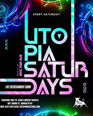 Utopia Saturdays at Viva Toro Nightclub