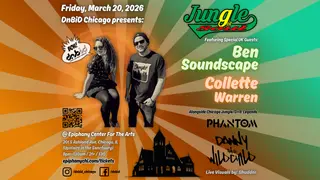 'JUNGLE GOT SOUL' with BEN SOUNDSCAPE + COLLETTE WARREN - PHANTOM 45 - Danny The Wildchild at Epiphany Center for the Arts 'JUNGLE GOT SOUL' with BEN SOUNDSCAPE + COLLETTE WARREN - PHANTOM 45 - Danny The Wildchild at Epiphany Center for the Arts