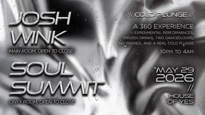 Josh Wink • Soul Summit - EDM event at House of Yes in New York City