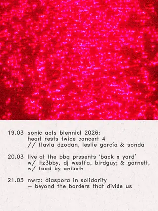 live at the bbq presents ‘back a yard’ w/ Itz3bby, DJ Westfa, Birdguy; & Garnett at murmur