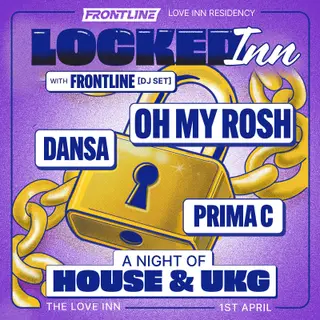 Frontline Residency #03 w/ Oh My Rosh, Dansa + Prima C at The Love Inn Frontline Residency #03 w/ Oh My Rosh, Dansa + Prima C at The Love Inn