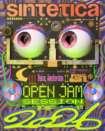 Sintetica OPEN JAM at 8sixa Sintetica OPEN JAM at 8sixa