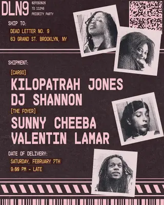 Kilopatrah Jones, DJ Shannon, Sunny Cheeba, Valentin Lamar – New York - EDM news article