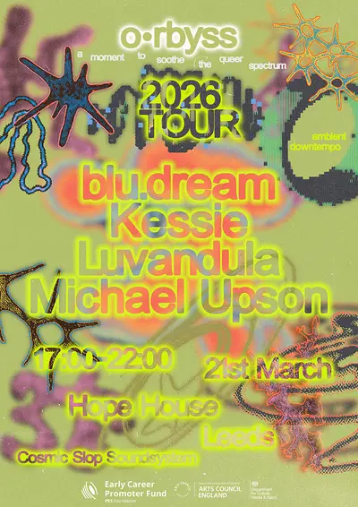 o•rbyss at Hope House - a moment to soothe the queer spectrum - EDM event at Hope House in Paris