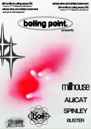 Boiling Point at Basement, Wheat, Wine & Whisky Boiling Point at Basement, Wheat, Wine & Whisky