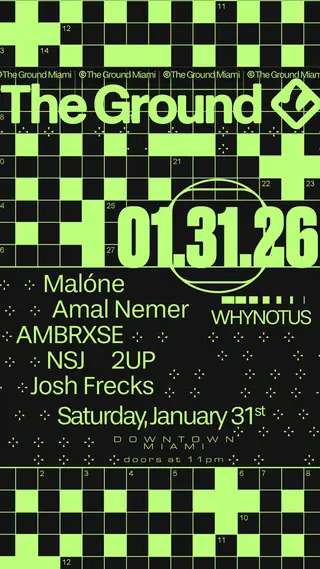 WHYNOTUS: Malóne at The Ground at Club Space WHYNOTUS: Malóne at The Ground at Club Space