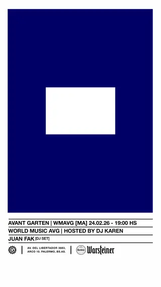 WORLD MUSIC AVG at Avant Garten