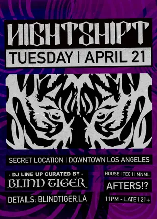 NIGHTSHIFT AFTER HOURS at The Lexington