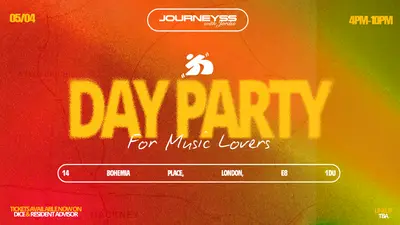Journeyss with Jordss - Day Party  - EDM event at Night Tales in London