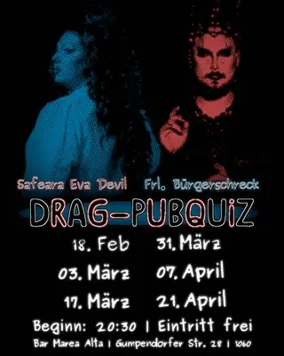 Pub Quiz mit Athene Atlas und Frl Bürgerschreck at Marea Alta