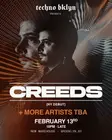 TECHNO BROOKLYN PRESENTS CREEDS thumbnail