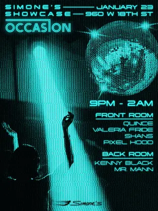 Occasion at Simone's