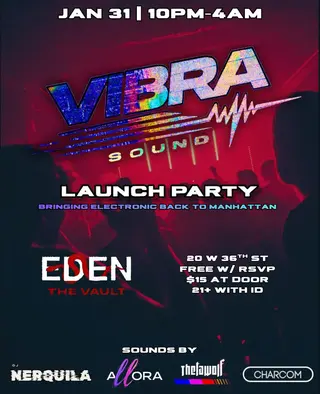 VIBRA Sound Launch Party at Eden NYC VIBRA Sound Launch Party at Eden NYC