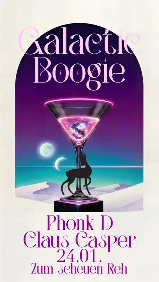 Galactic Boogie at Zum Scheuen Reh