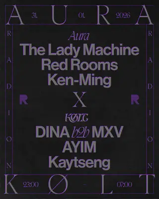 AURA x KØLT at RADION