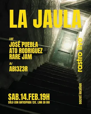 La Jaula - José Puebla, Ato Rodriguez, Rare Jam & Abi3z3r at Rastro Live Studio
