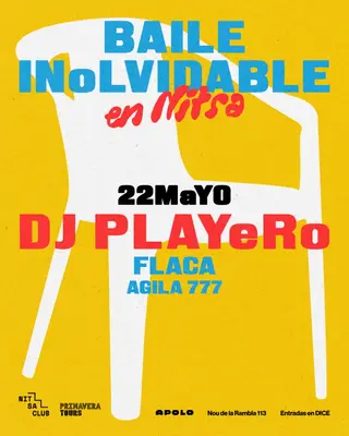 BAILE INoLVIDABLE: DJ Playero · FLACA · Agila 777 at Nitsa Club